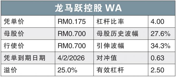 龙马跃控股WA