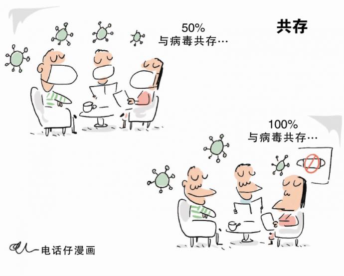 共存 电话仔漫画