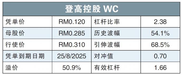 登高控股WC