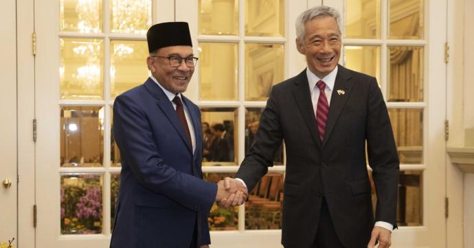 安华 李显龙 anwar ibrahim_Lee Hsien Loong