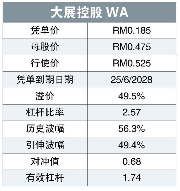 大展控股WA