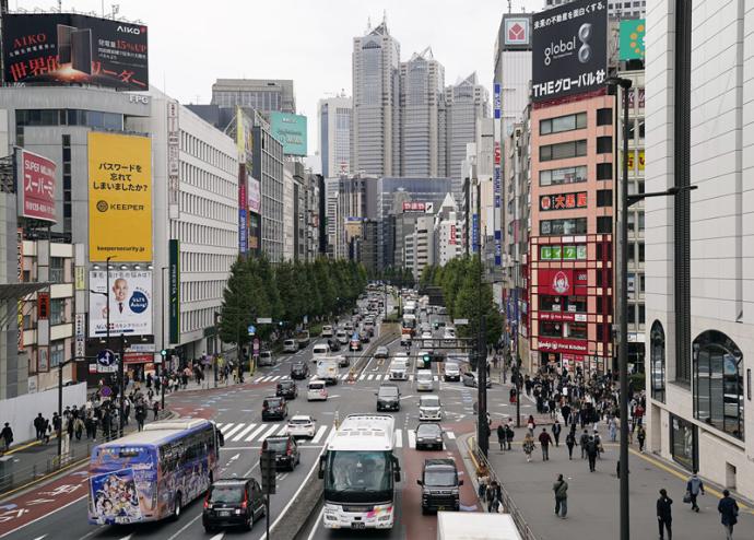  日本街头 日本东京