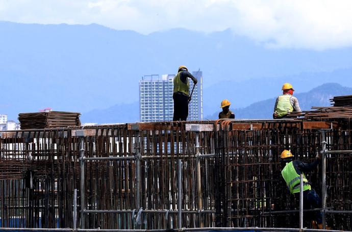 建筑业 外劳 马新社