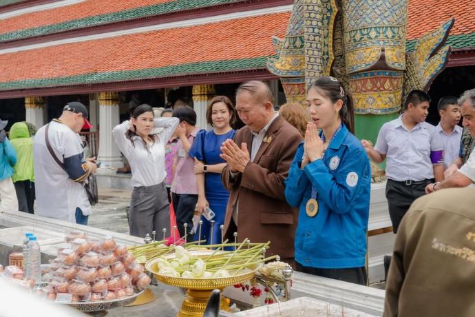 巴黎奥运,跆拳道,班妮巴翁巴达,还愿,寺庙,Panipak Wongpattanakit,