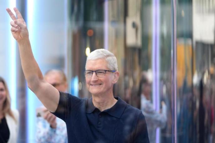 苹果公司总执行长 库克 Tim Cook 